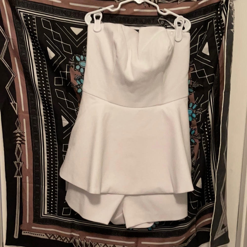 White XS Romper